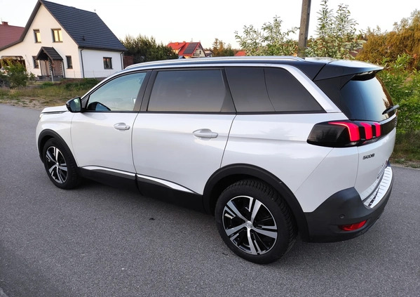 Peugeot 5008 cena 56999 przebieg: 128000, rok produkcji 2019 z Ostrołęka małe 631